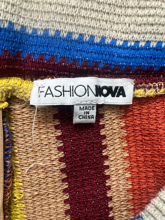 Fashion Nova Venice Board Walk Women’s Combo Striped Wide-Leg Pants Size XL - Picture 5 of 10